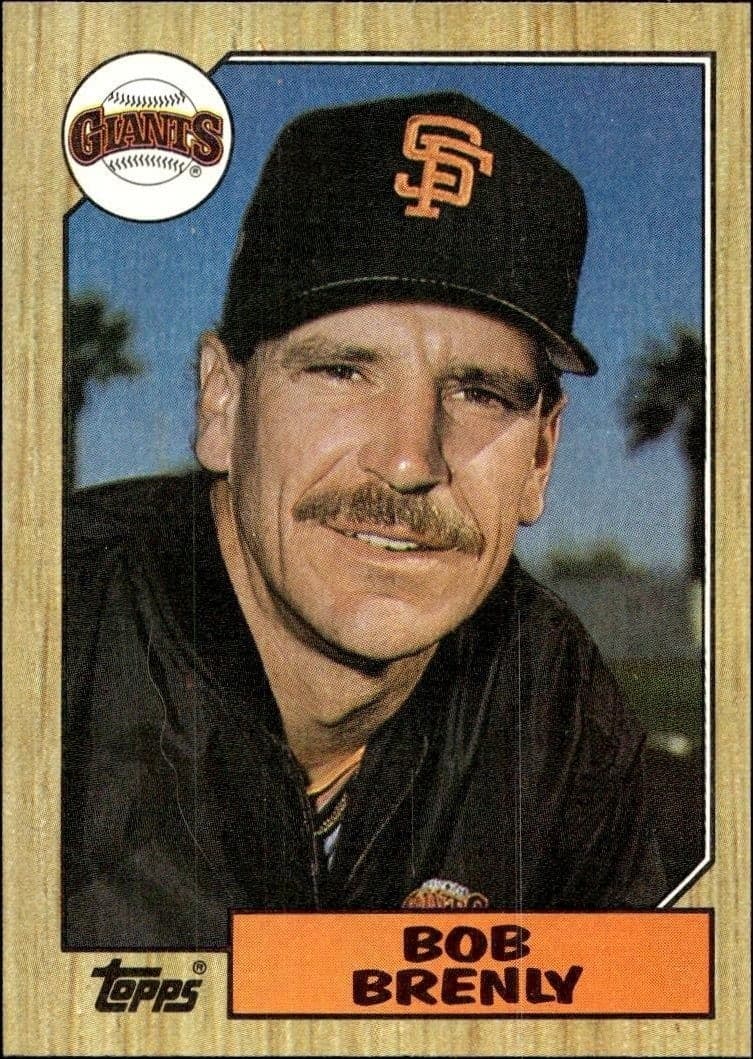 1987 Topps Bob Brenly #125 trading card