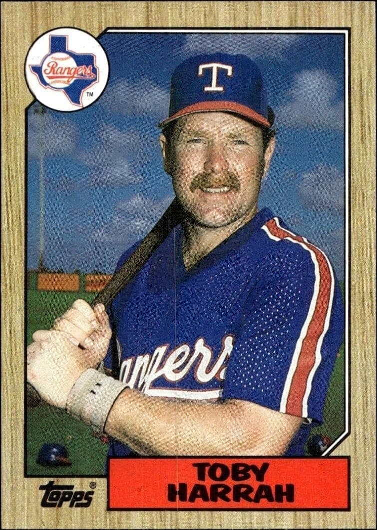1987 Topps Toby Harrah #152 trading card