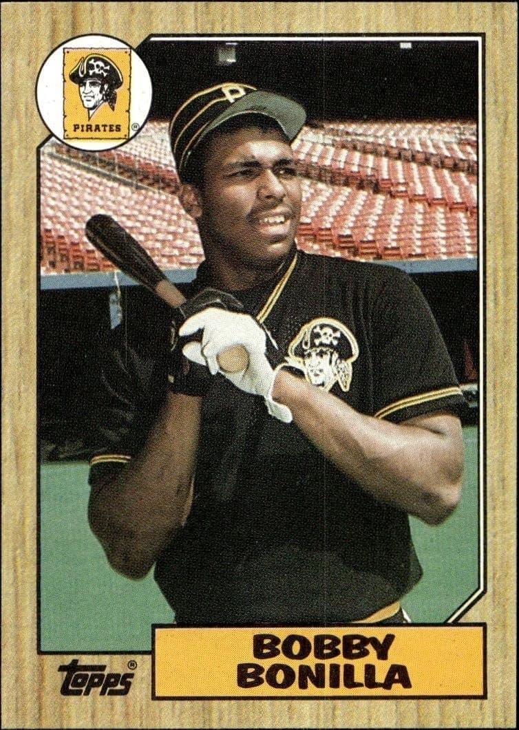 1987 Topps Bobby Bonilla #184 trading card
