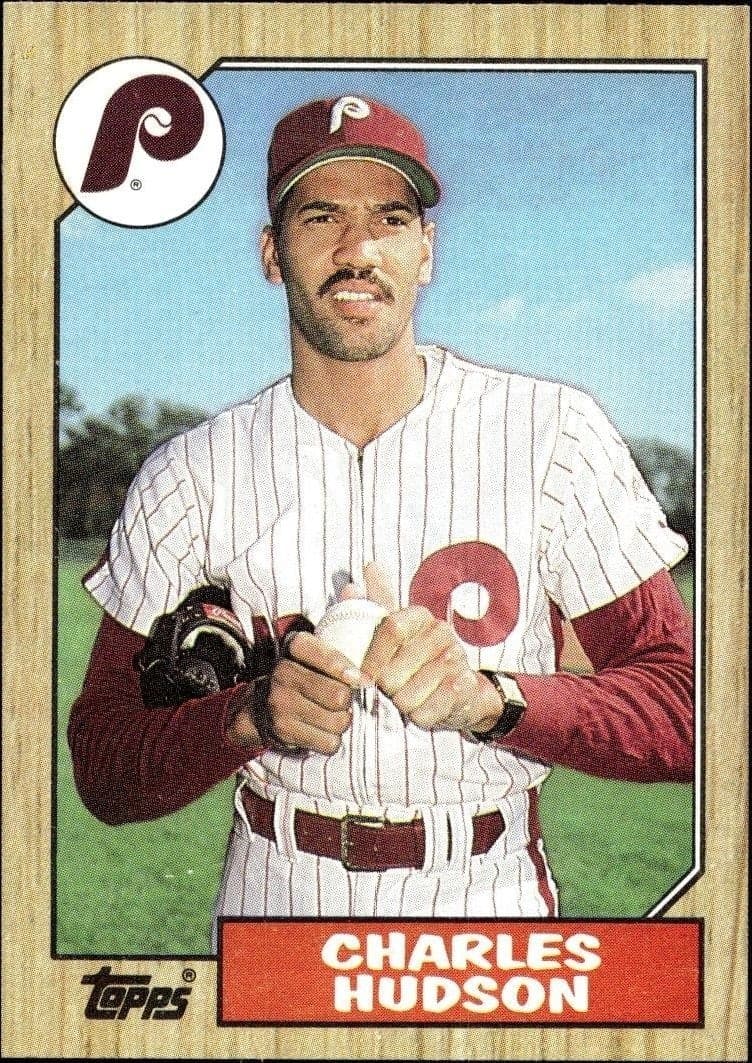 1987 Topps Charles Hudson #191 trading card