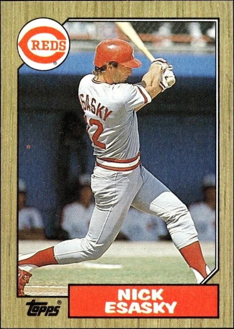 1987 Topps Nick Esasky #13 trading card