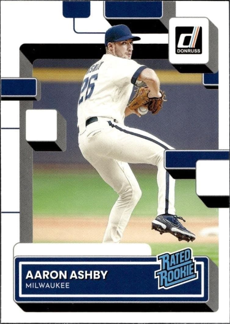2022 Panini Donruss Aaron Ashby #36 trading card