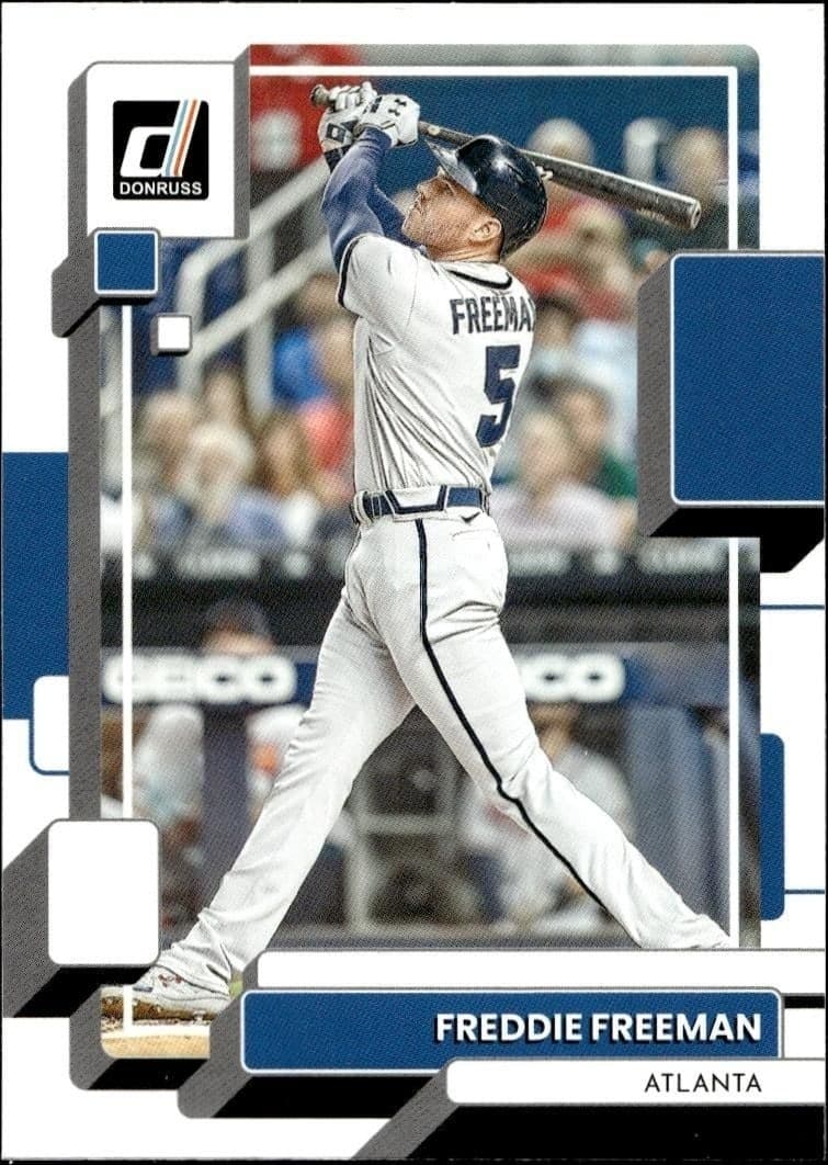 2022 Panini Donruss Freddie Freeman #129 trading card