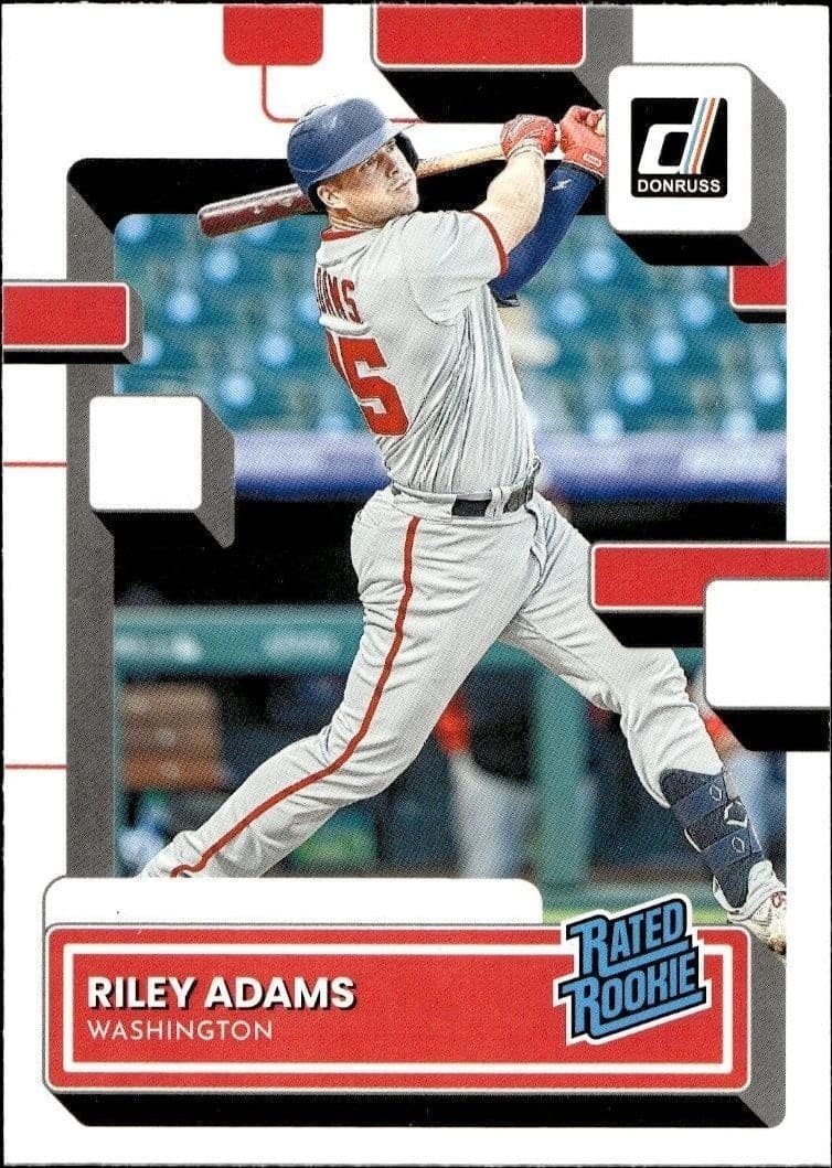 2022 Panini Donruss Riley Adams #75 trading card