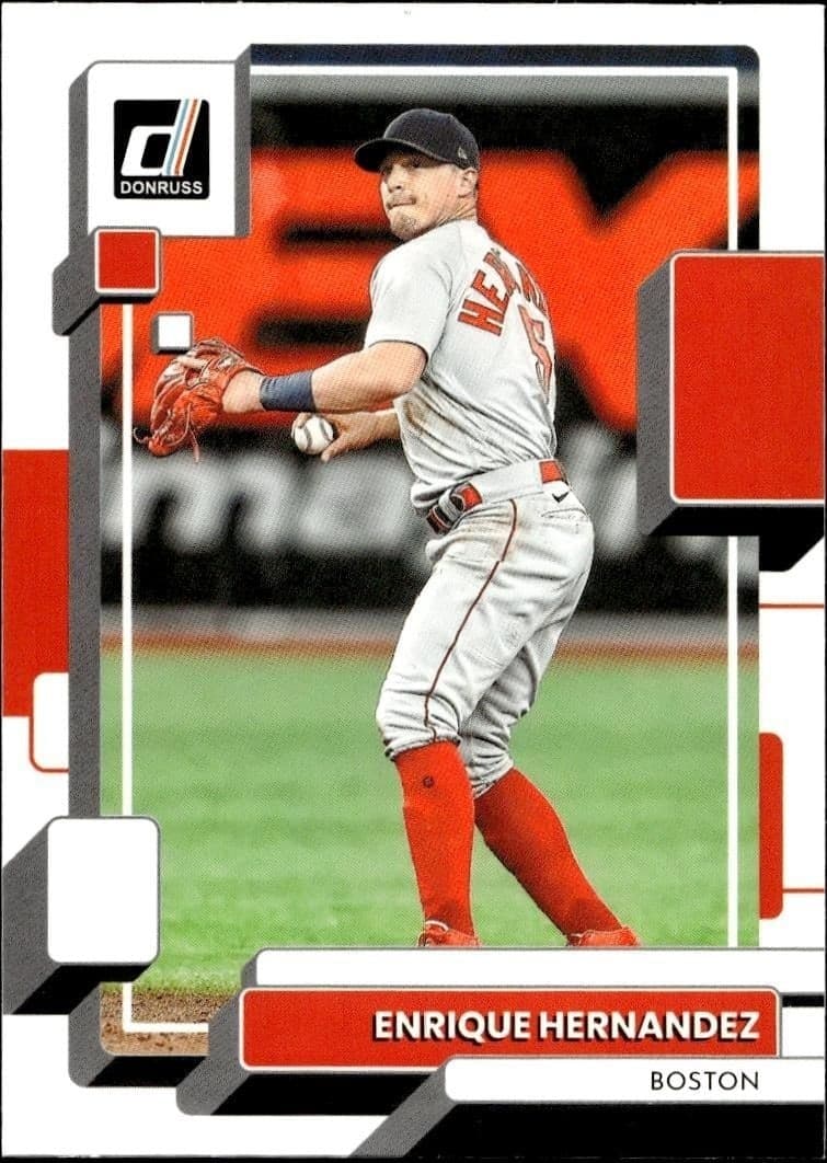 2022 Panini Donruss Enrique Hernandez #138 trading card