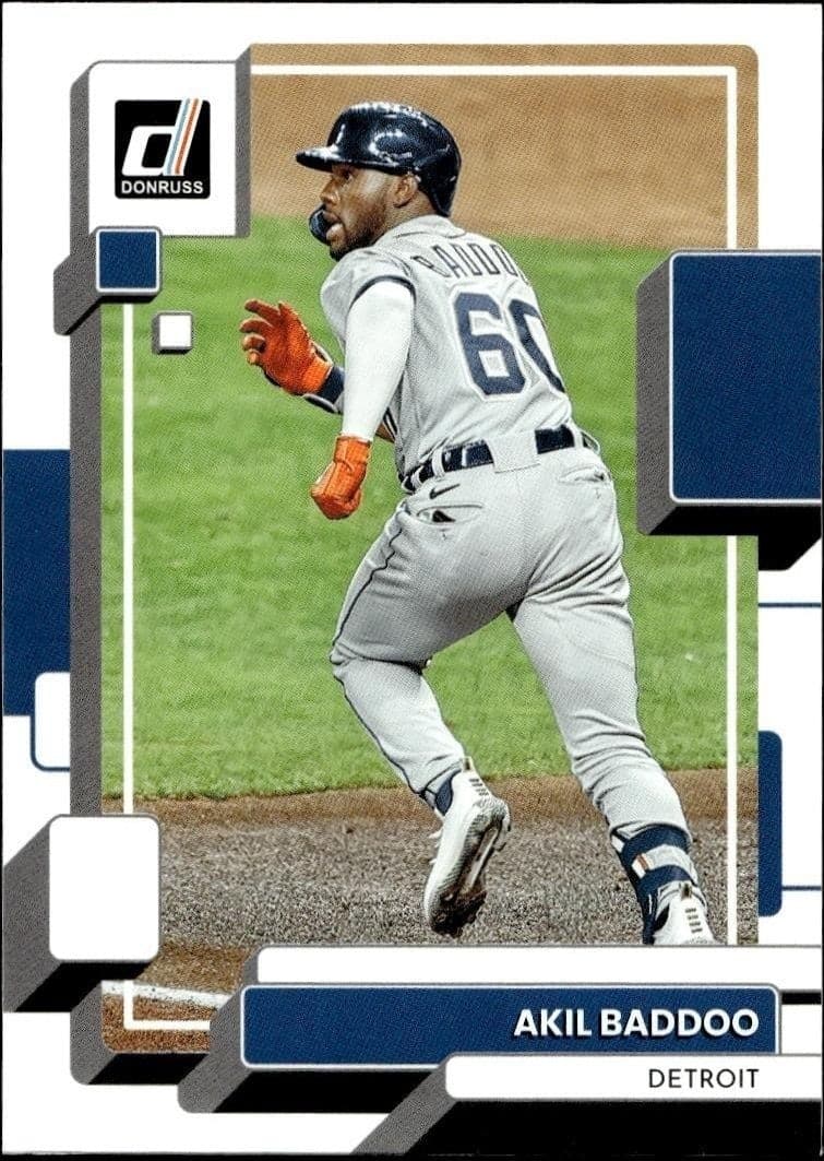2022 Panini Donruss Akil Baddoo #161 trading card