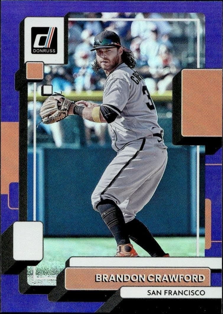 2022 Panini Donruss Brandon Crawford #191 trading card