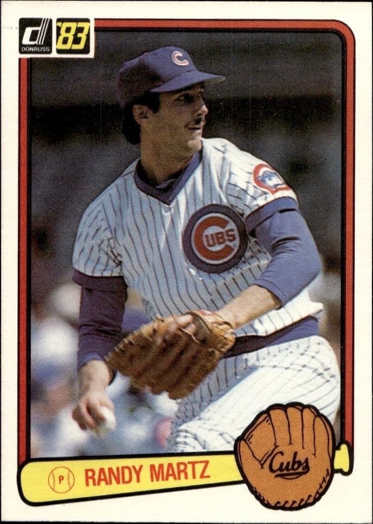 1983 Donruss Randy Martz #151 trading card