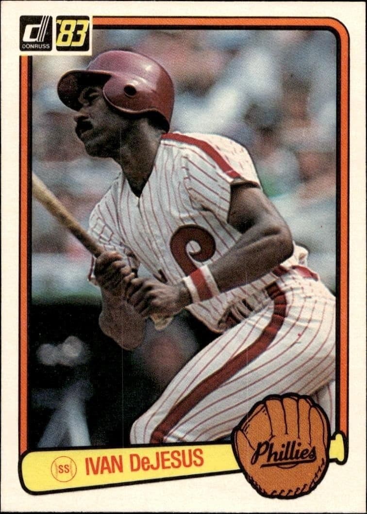 1983 Donruss Ivan DeJesus #399 baseball trading card front