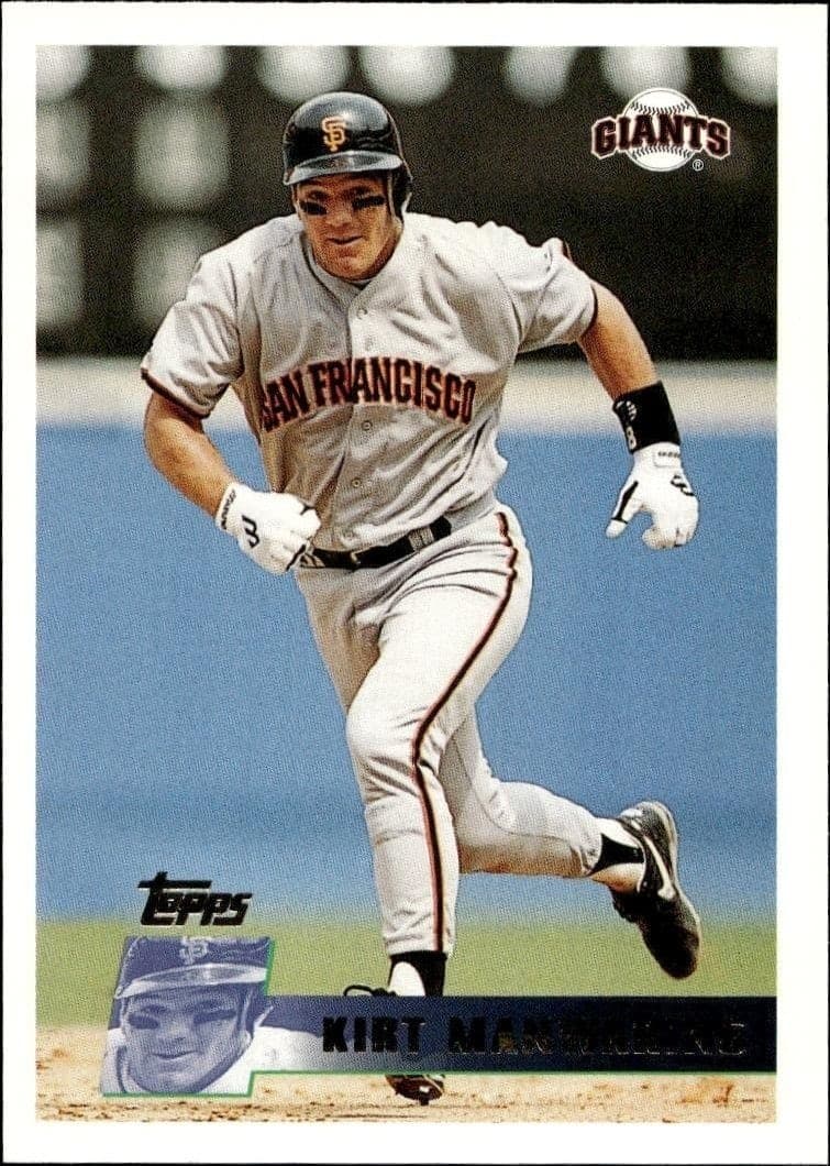 1996 Topps Series 2 Kirt Manwaring #260 trading card