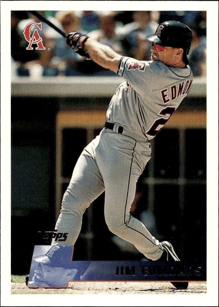 1996 Topps Series 1 Jim Edmonds #171 trading card