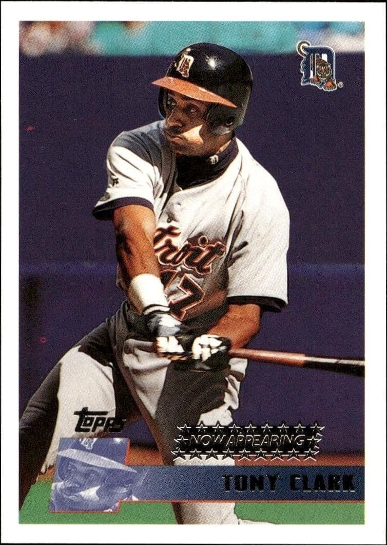 1996 Topps Series 2 Tony Clark #337 trading card