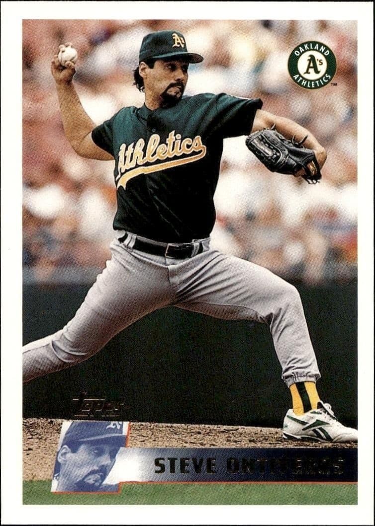 1996 Topps Series 1 Steve Ontiveros #176 trading card