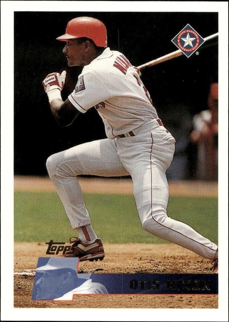 1996 Topps Series 1 Otis Nixon #178 trading card