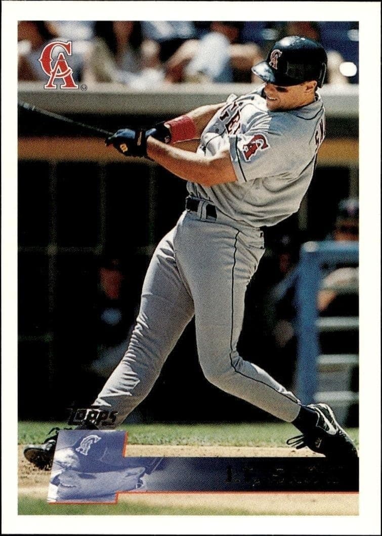 1996 Topps Series 1 J.T. Snow #59 trading card