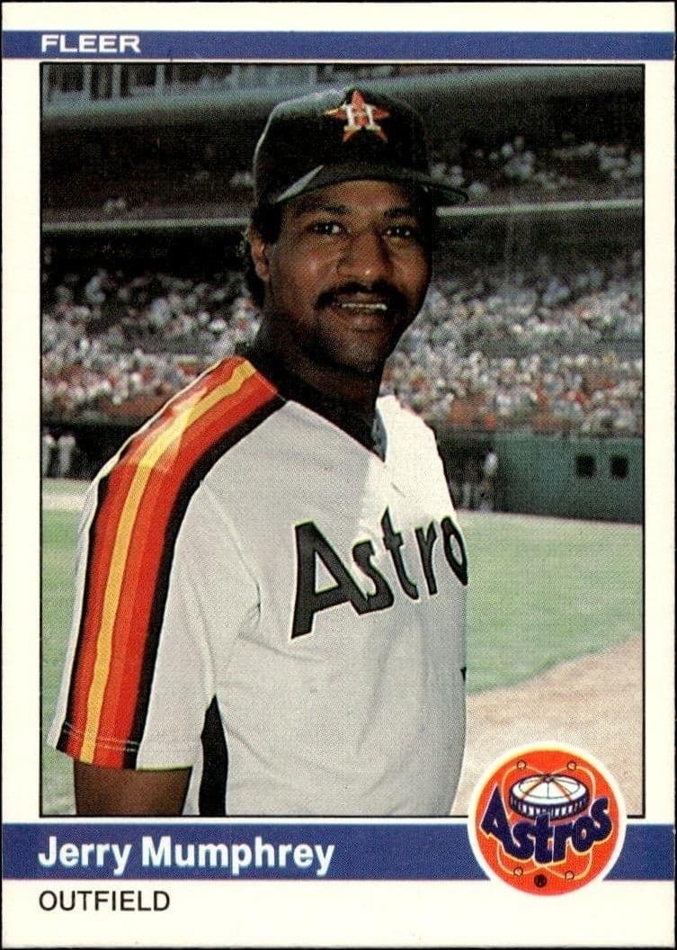 1984 Fleer Jerry Mumphrey #233 trading card