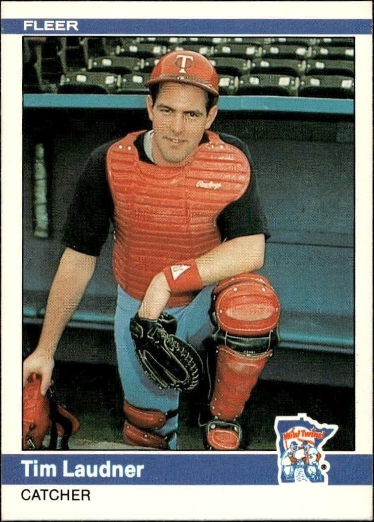 1984 Fleer Tim Laudner #569 trading card