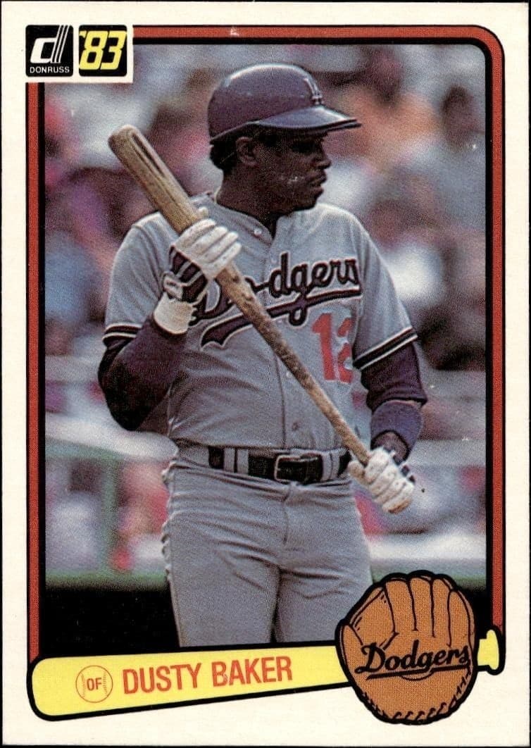 1983 Donruss Dusty Baker #462 trading card