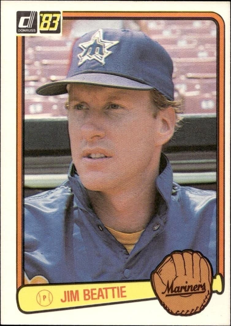 1983 Donruss Jim Beattie #176 trading card