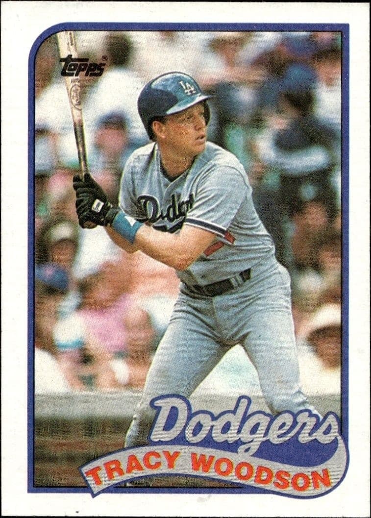 1989 Topps Tracy Woodson #306 trading card