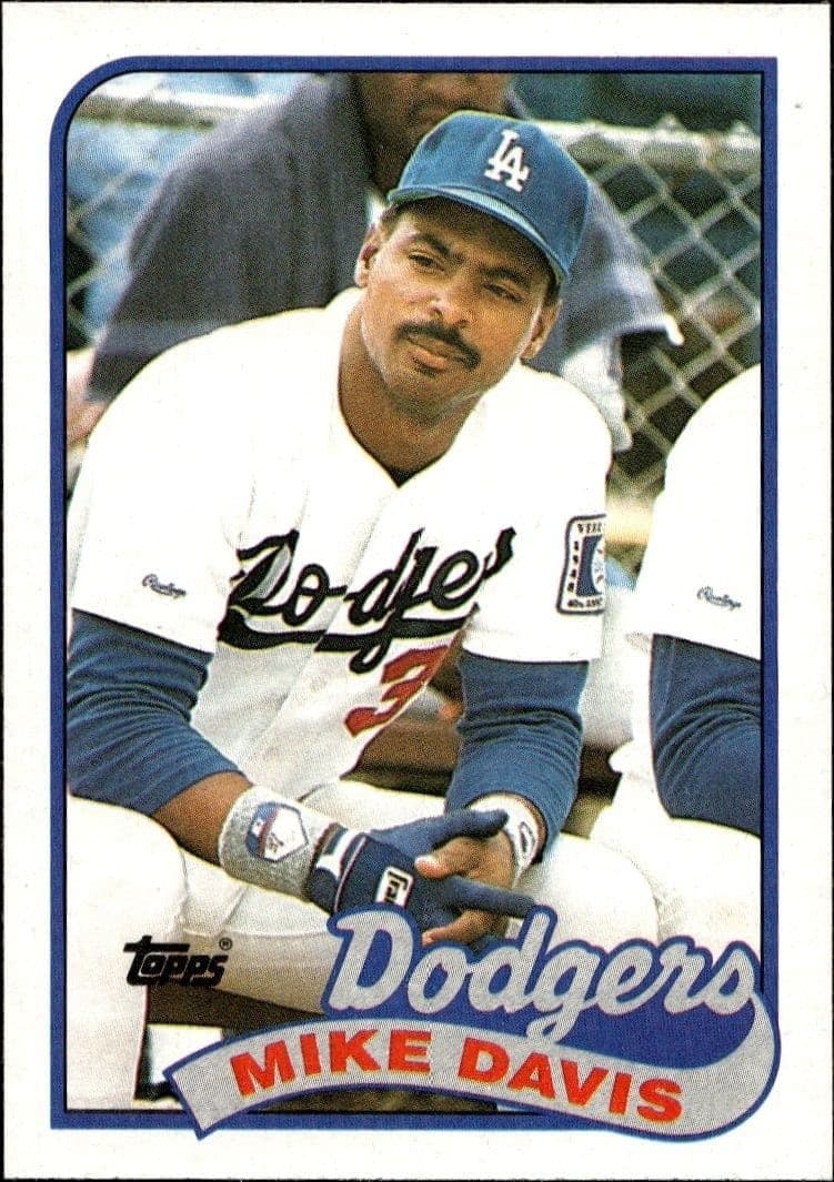 1989 Topps Mike Davis #277 trading card