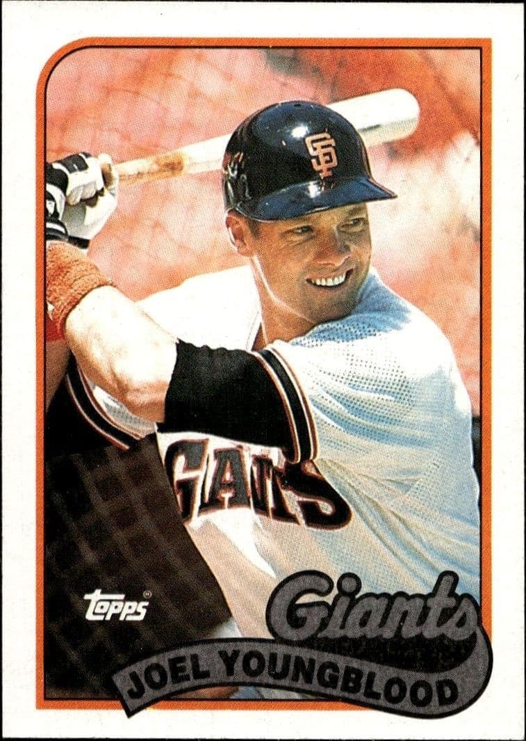 1989 Topps Joel Youngblood #304 baseball trading card front
