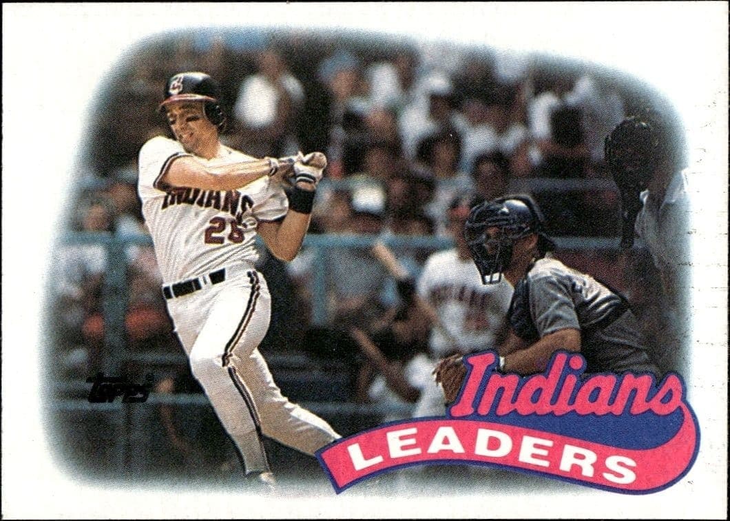 1989 Topps Cleveland Indians #141 baseball trading card front