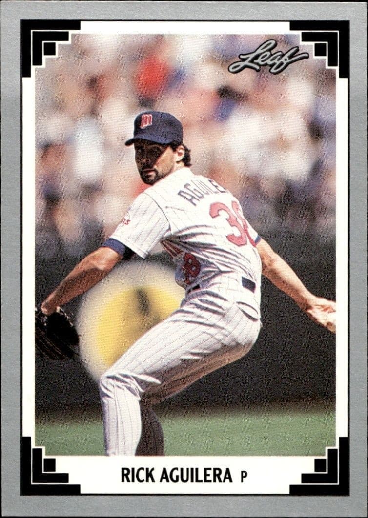 1991 Leaf Rick Aguilera #471 trading card