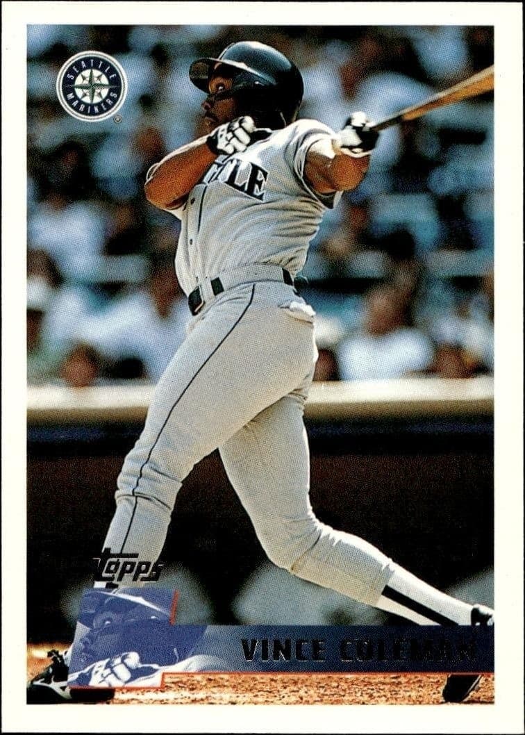 1996 Topps Series 2 Vince Coleman #263 trading card