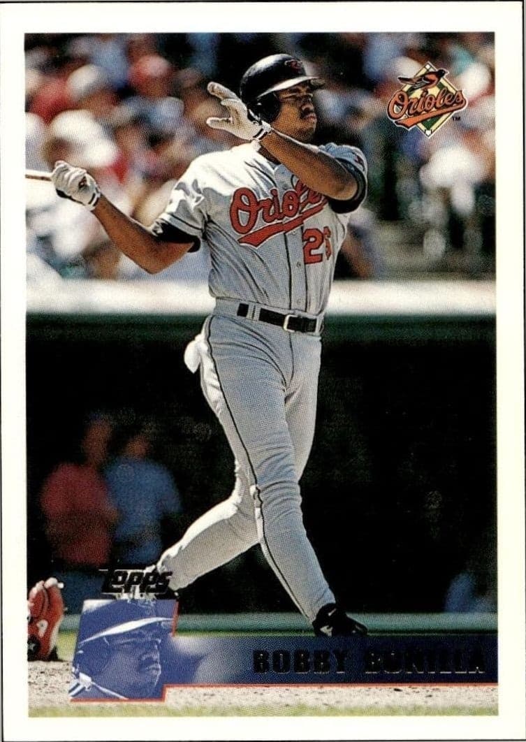1996 Topps Bobby Bonilla #329 trading card