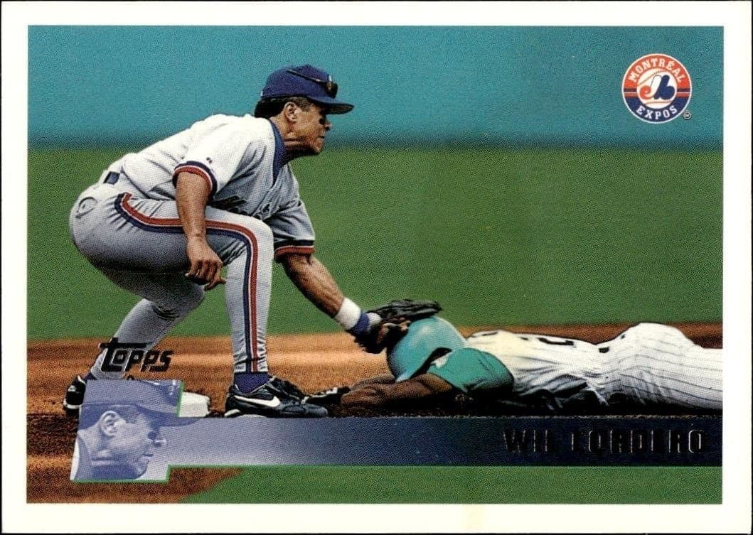 1996 Topps Series 2 Wil Cordero #413 trading card