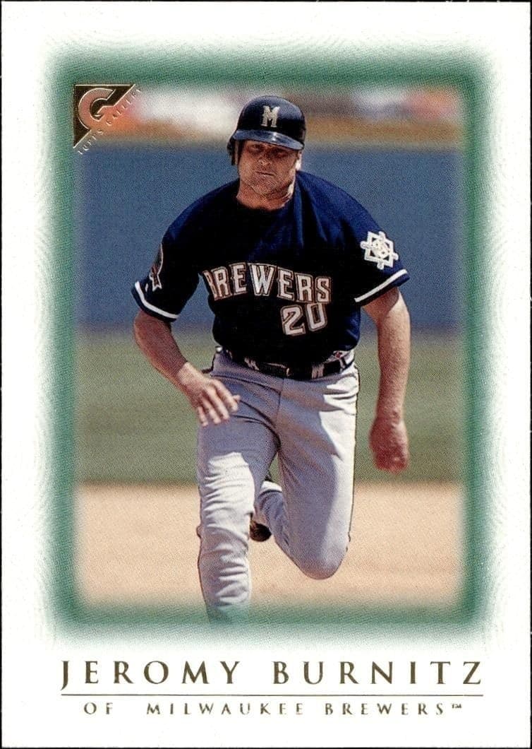 1999 Topps Gallery Jeromy Burnitz #32 trading card