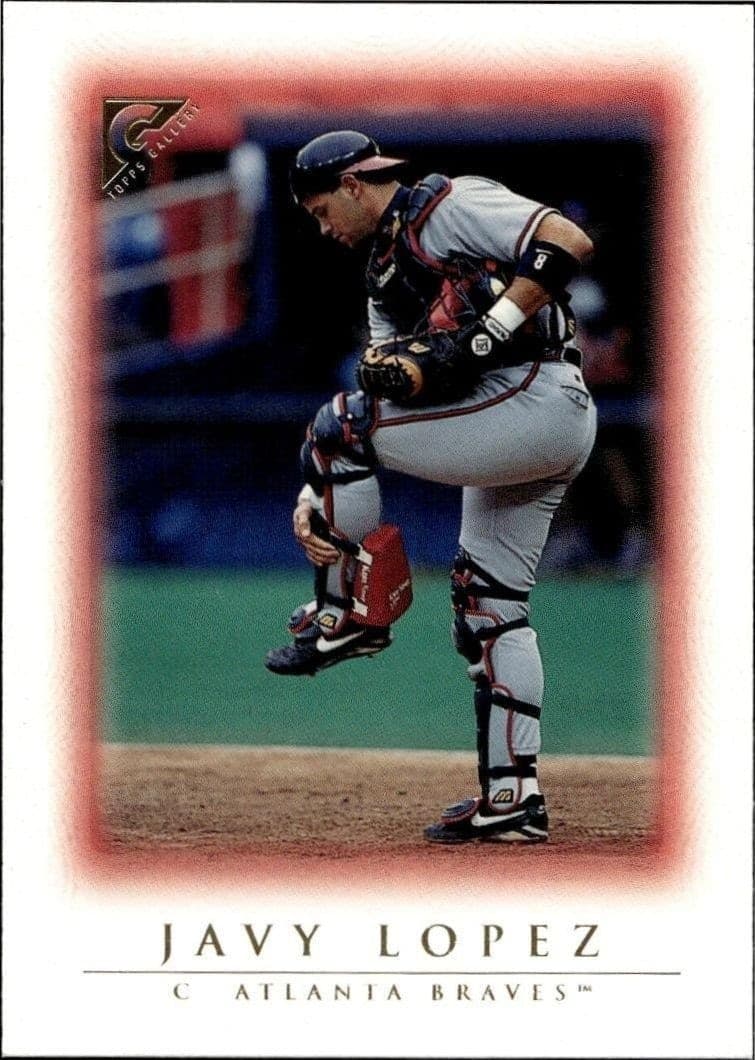1999 Topps Gallery Javy Lopez #33 trading card