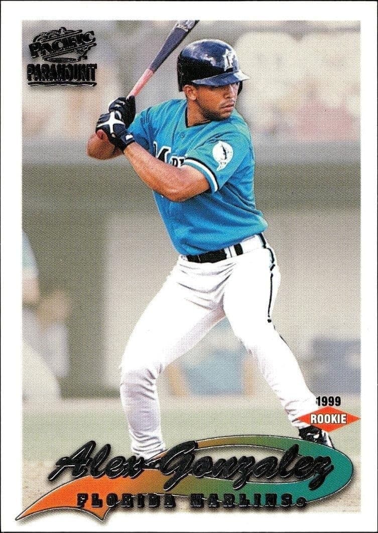 1999 Pacific Paramount Alex Gonzalez #95 trading card