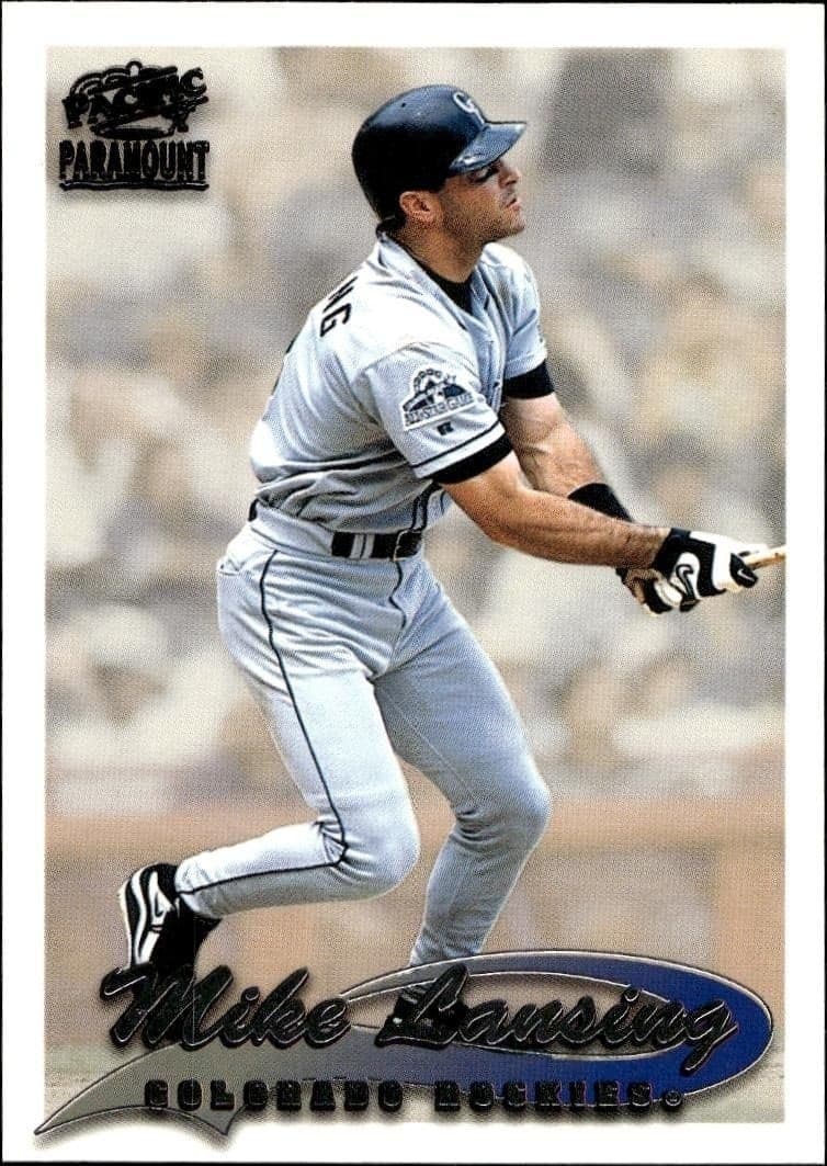 1999 Pacific Paramount Mike Lansing #84 trading card