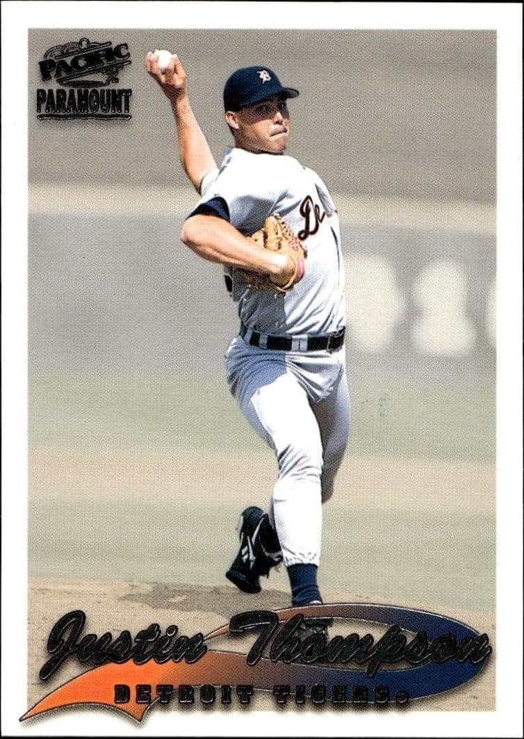 1999 Pacific Paramount Justin Thompson #92 trading card