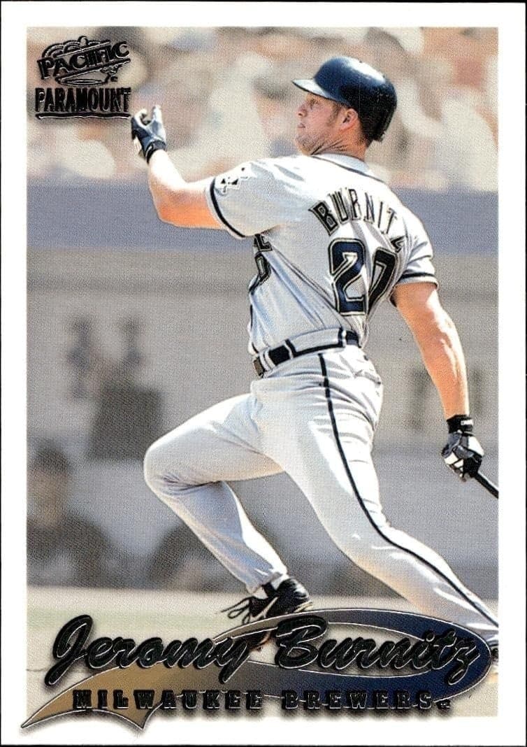 1999 Pacific Paramount Jeromy Burnitz #124 trading card