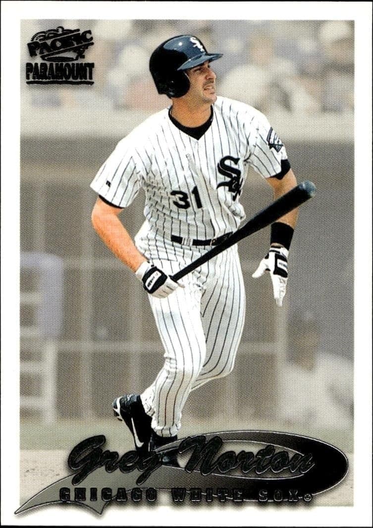 1999 Pacific Paramount Greg Norton #58 trading card
