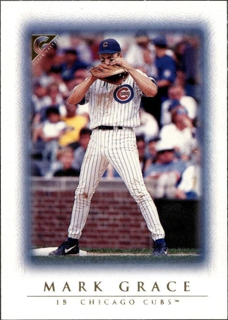 1999 Topps Gallery Mark Grace #61 trading card