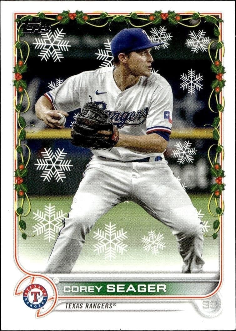 2022 Topps Holiday Corey Seager #HW134 trading card