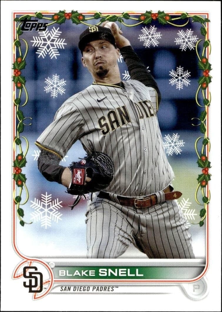 2022 Topps Holiday Blake Snell #HW155 trading card
