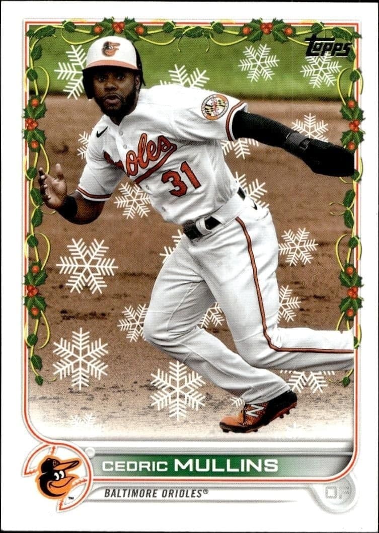 2022 Topps Holiday Cedric Mullins #HW86 trading card