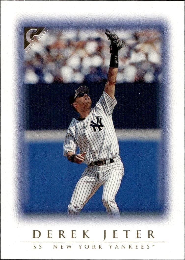 1999 Topps Gallery Derek Jeter #20 trading card
