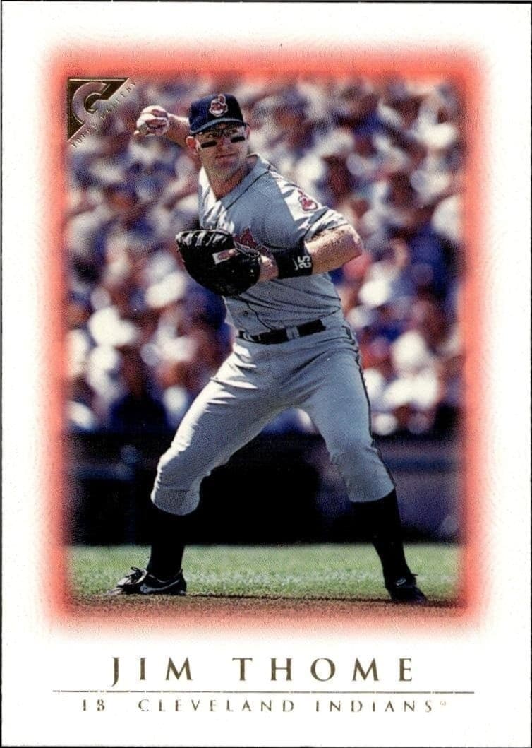 1999 Topps Gallery Jim Thome #2 trading card