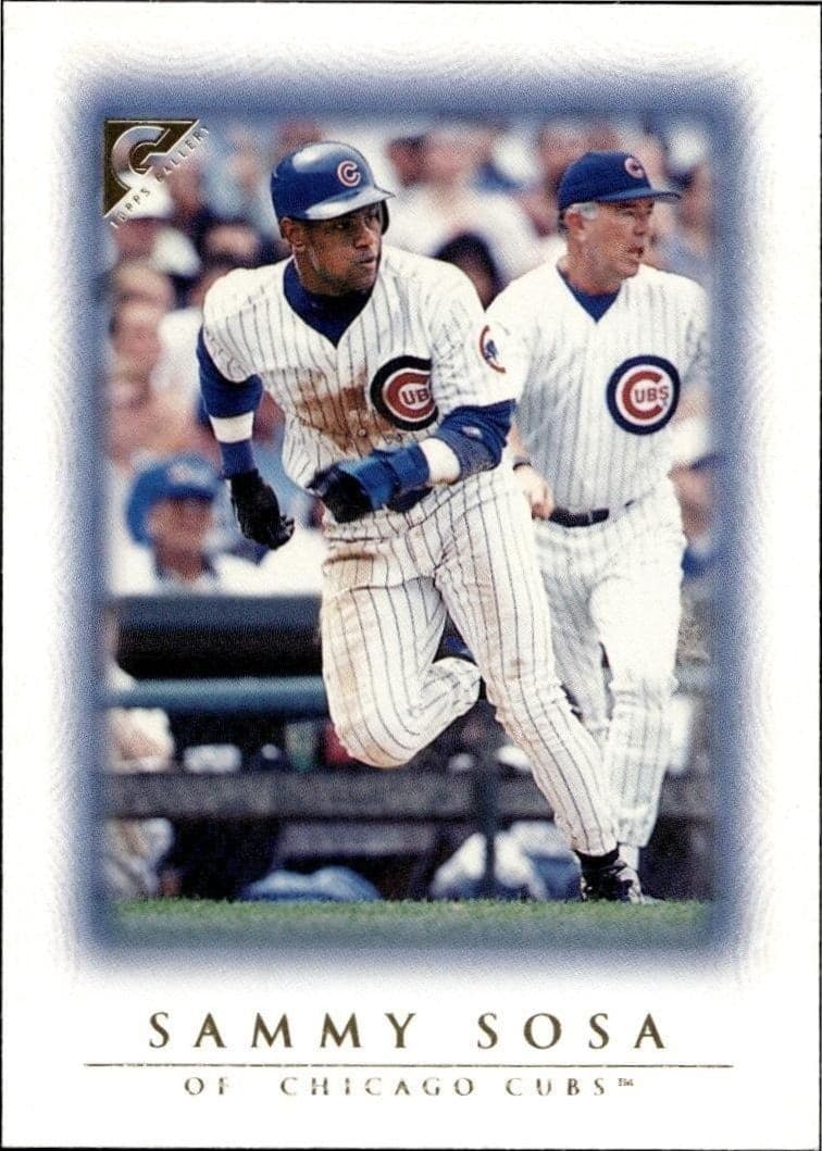 1999 Topps Gallery Sammy Sosa #8 trading card