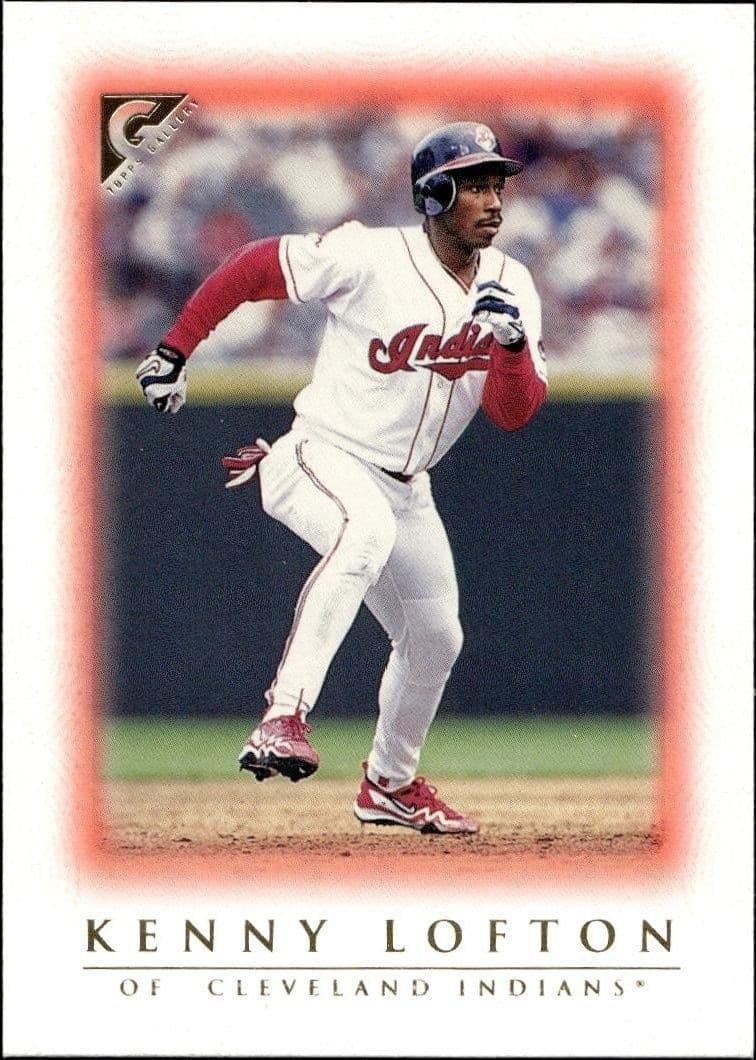 1999 Topps Gallery Kenny Lofton #72 trading card