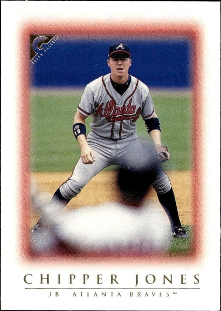 1999 Topps Gallery Chipper Jones #86 trading card