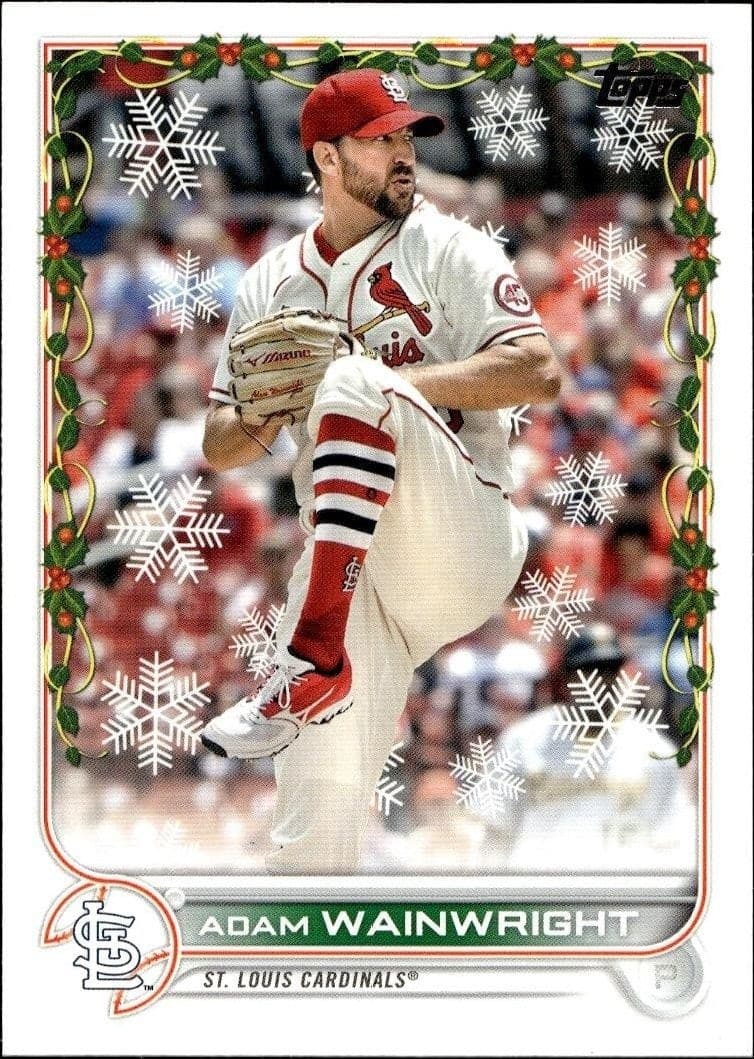 2022 Topps Holiday Adam Wainwright #HW139 trading card