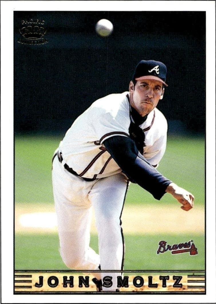 1999 Pacific Crown Collection John Smoltz #32 trading card