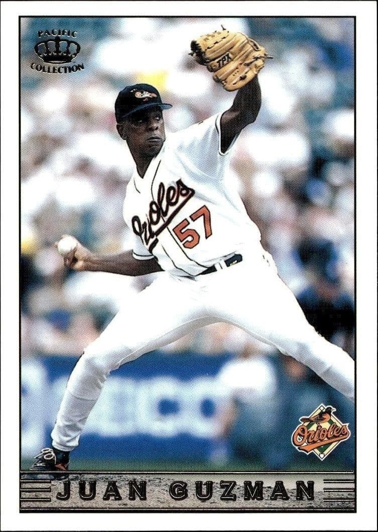 1999 Pacific Crown Collection Juan Guzman #36 trading card
